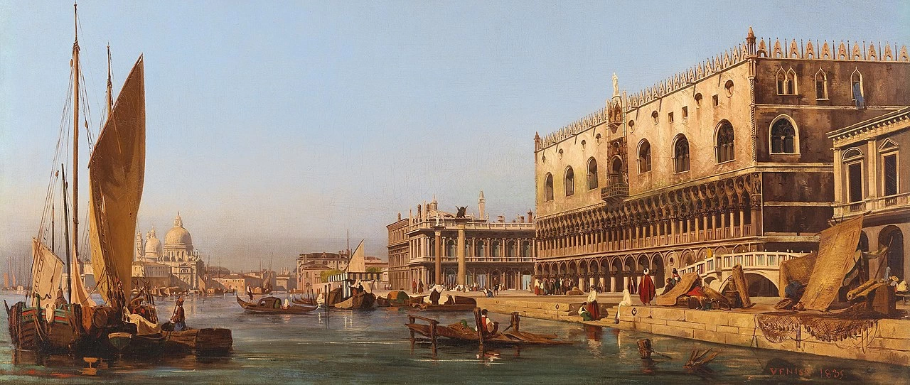 Venezia, Palazzo Ducale e il Molo - attribuito